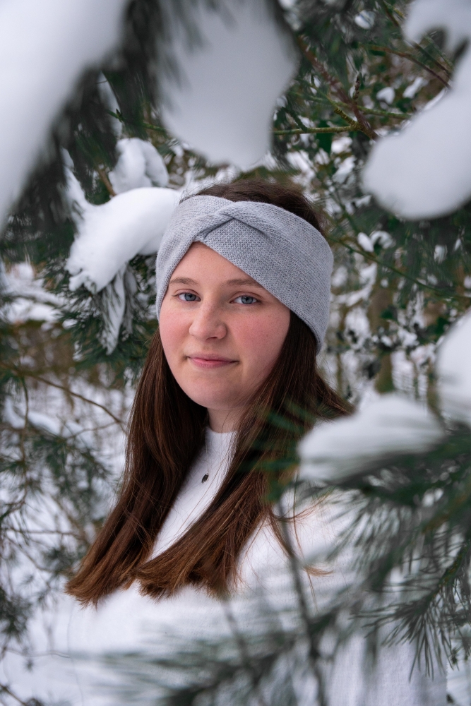 Schneeshooting mit Verena
